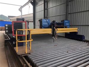 Автоматизирана машина с CNC плазмено рязане двойно шофиране 4m педя 15m релси