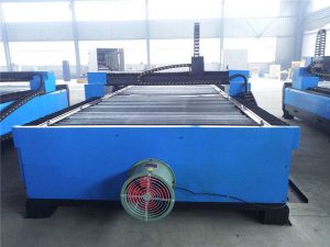 Тежка мс мека стоманена метална плоча, козлова cnc плазмена машина за рязане