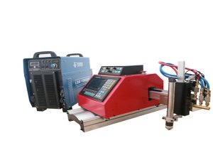висококачествена преносима малка CNC плазмена машина за рязане на поцинкована стоманена ламарина